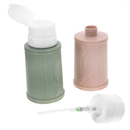 2 Pack Nail Gel Kaki Makeup Containers With Lock Travel Bottle Remover  Dispensers For Polish And Manicure Supplies From Bethanyary, $30.32